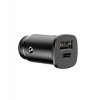 Baseus Square PPS inteligentna ładowarka samochodowa z portami USB Quick Charge 4.0 QC 4.0 i USB-C PD 3.0 SCP czarny (CCALL-AS01